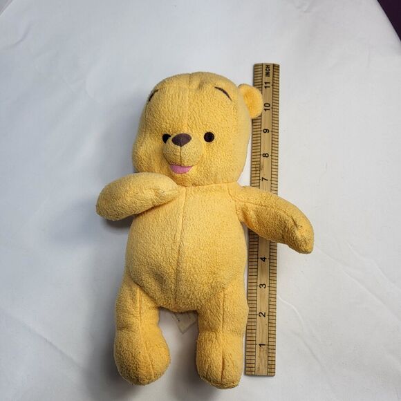 2001 Disney Fisher Price Baby's First Winnie the Pooh Bear Rattle Stuffed Plush - Picture 8 of 8
